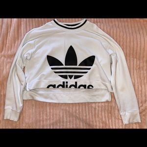 Adidas cropped hoodie